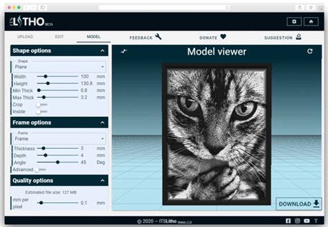 free lithophane maker